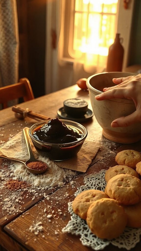 classic holiday molasses cookies