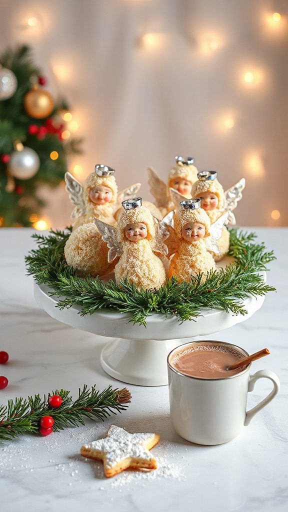coconut angel holiday treats