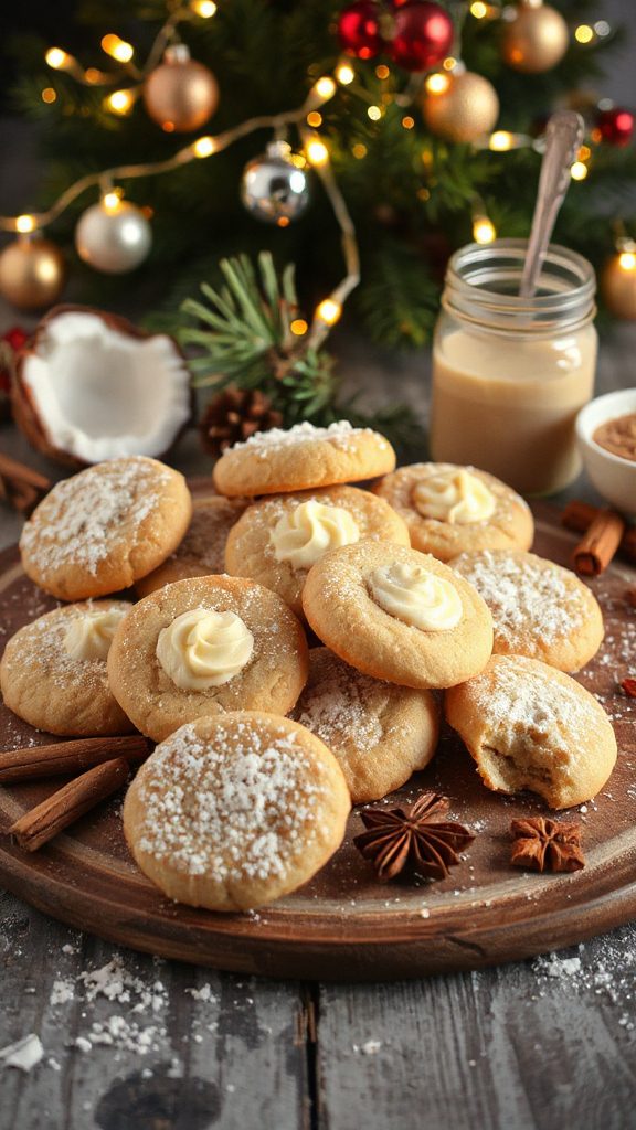 coconut chai spice cookies coconut chai spice cookies