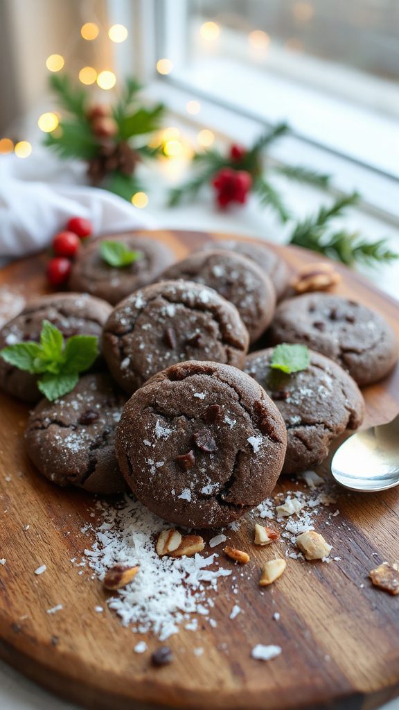 coconut flour cacao cookies