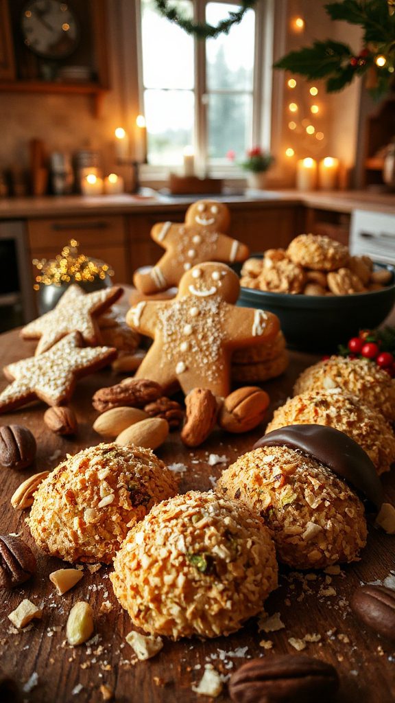 coconut macaroons with dukkah