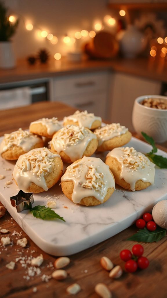 coconut white chocolate cookies