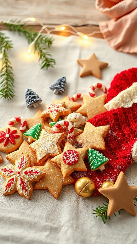 cozy festive holiday cookies
