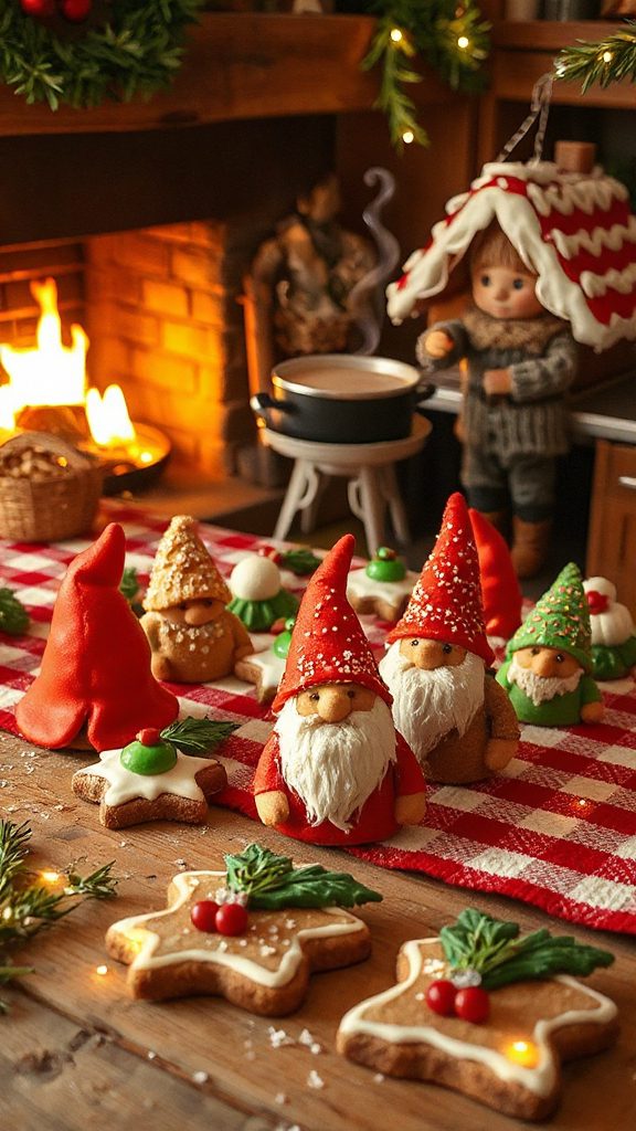 cozy spiced holiday cookies