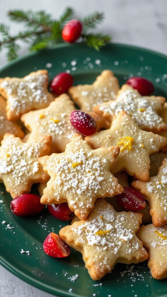 cranberry lemon sugar cookies