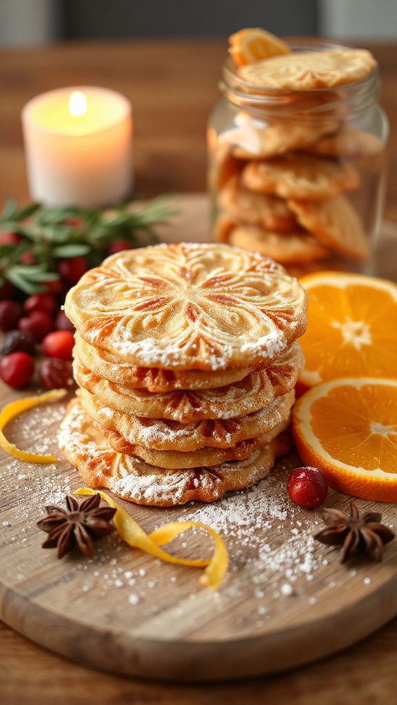 cranberry orange festive cookies