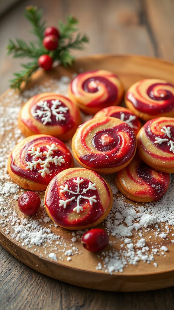 cranberry orange muffin cookies