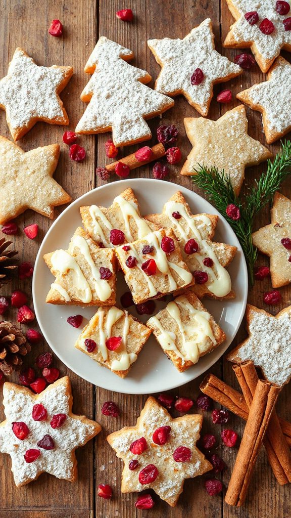 cranberry white chocolate bars