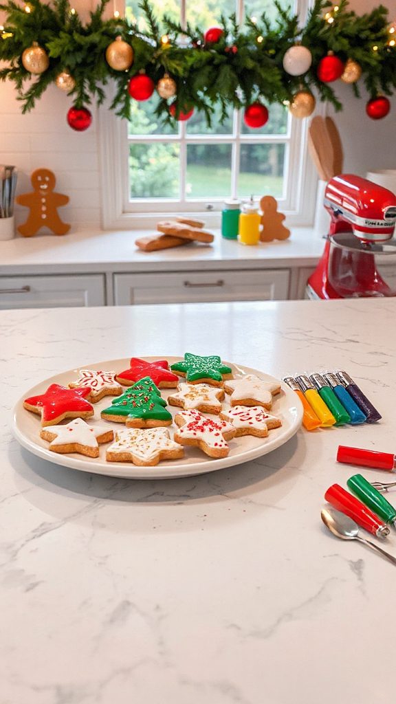 creative festive cookie decorating