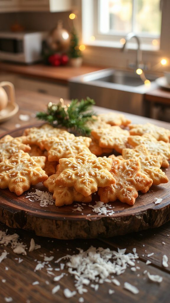 crispy coconut italian cookies
