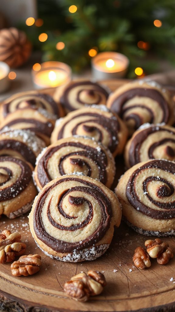 decadent chocolate walnut cookies