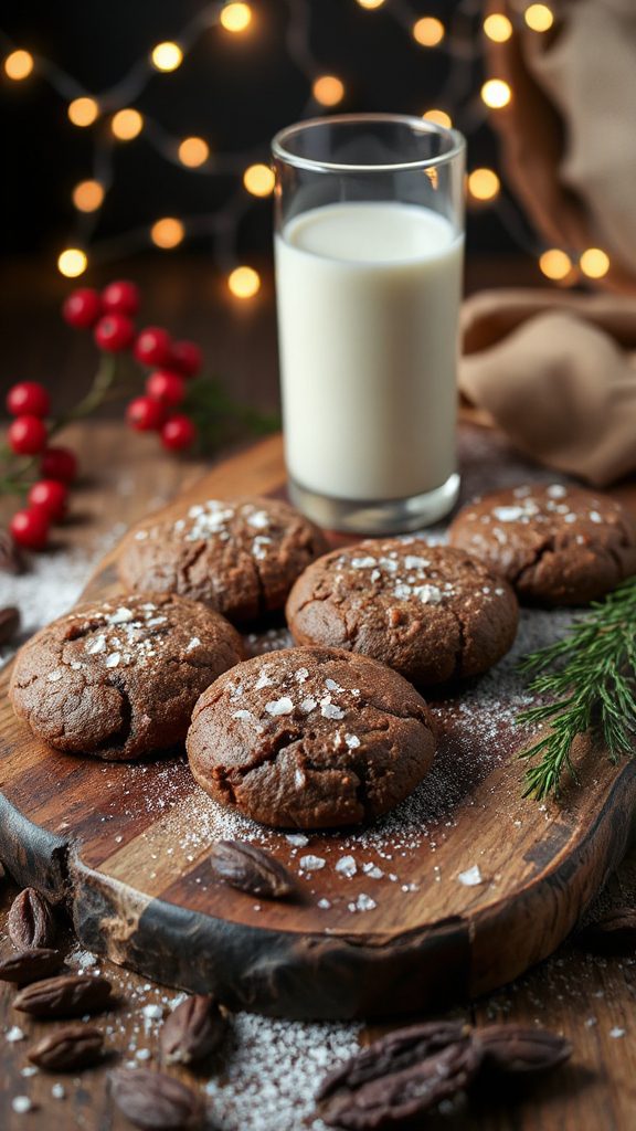 decadent dairy free chocolate cookies