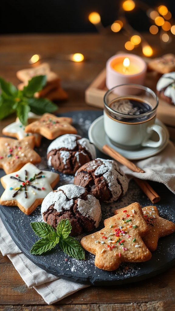 decadent dark chocolate cookies