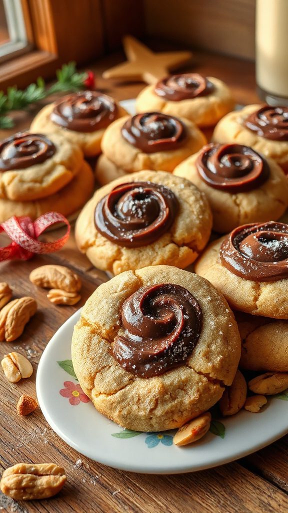 decadent peanut butter brownies