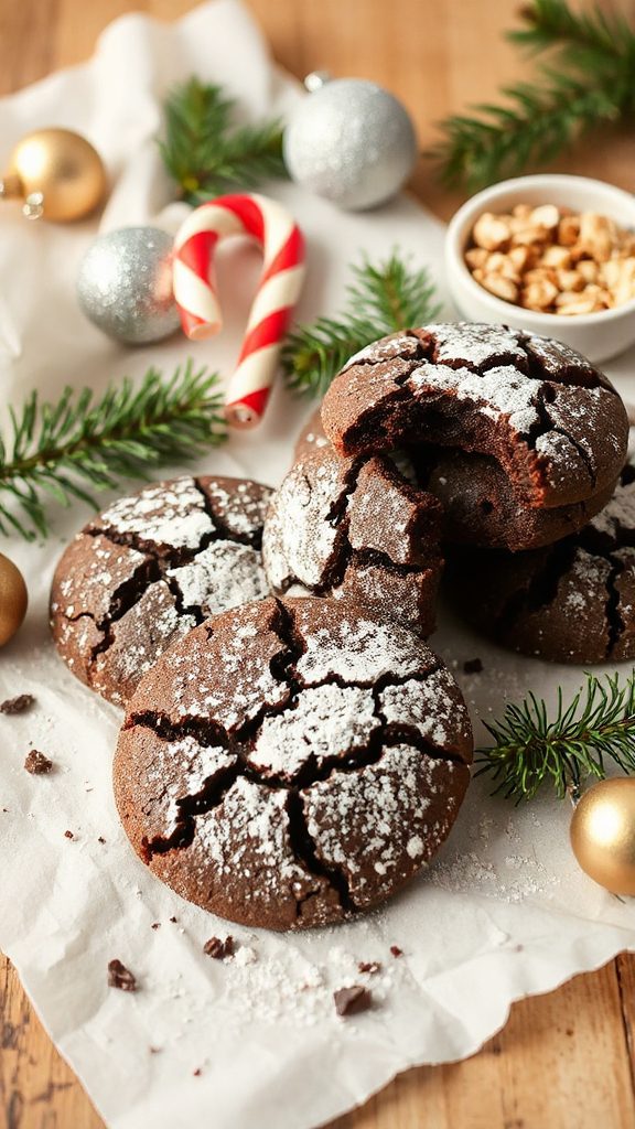decadent vegan chocolate cookies