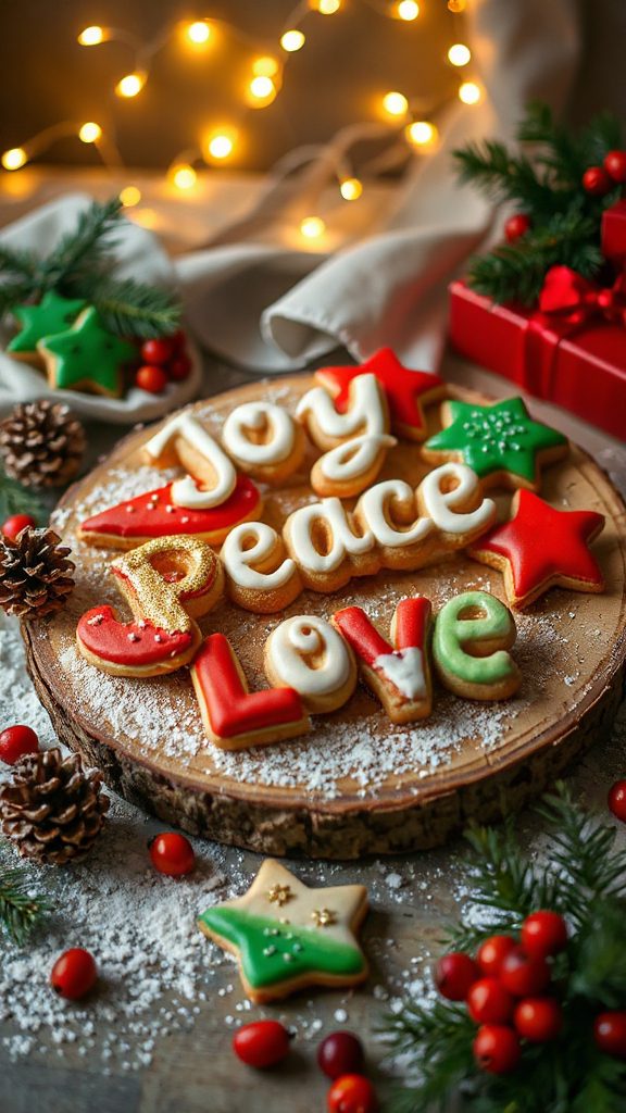 deck the halls cookies