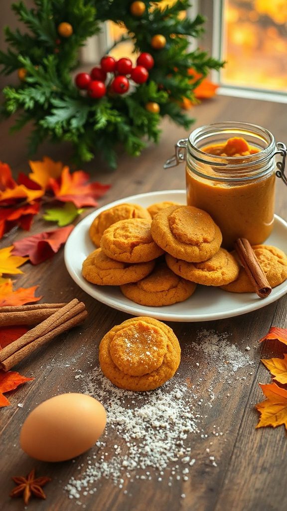 delicious autumn pumpkin cookies delicious autumn pumpkin cookies