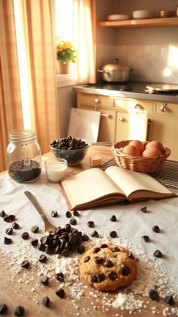 delicious chocolate chip cookies