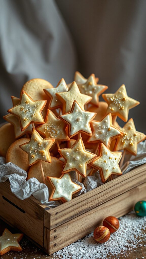 delicious decorative cookie pops