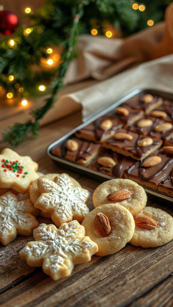 delightful almond chocolate squares