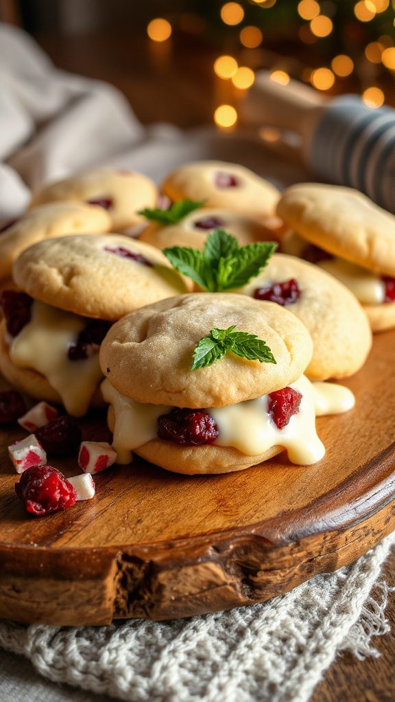 delightful cranberry white chocolate cookies