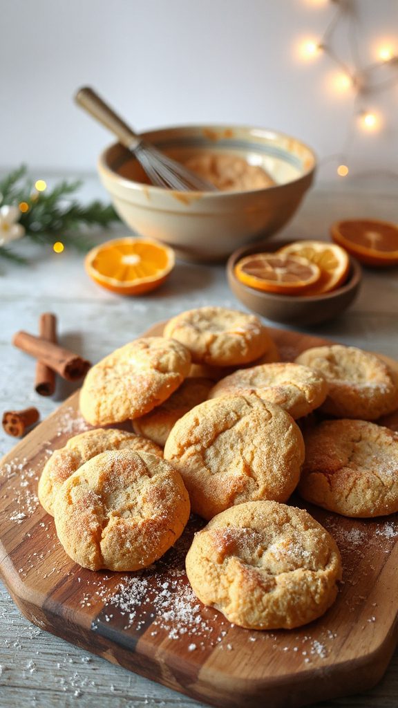 delightful orange blossom cookies