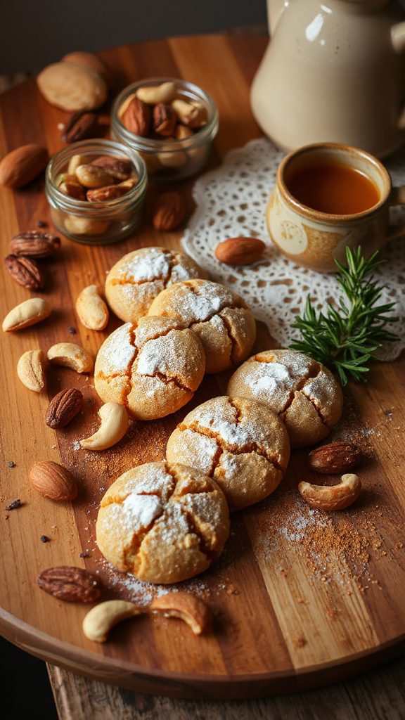 dukkah ginger molasses cookies