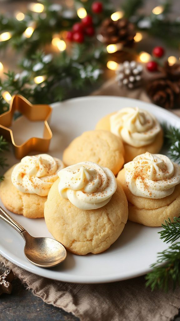 eggnog flavored cream cheese cookies eggnog flavored cream cheese cookies