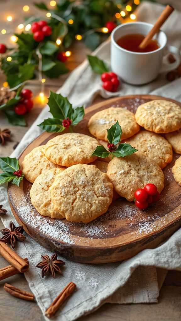 einkorn holiday spice cookies