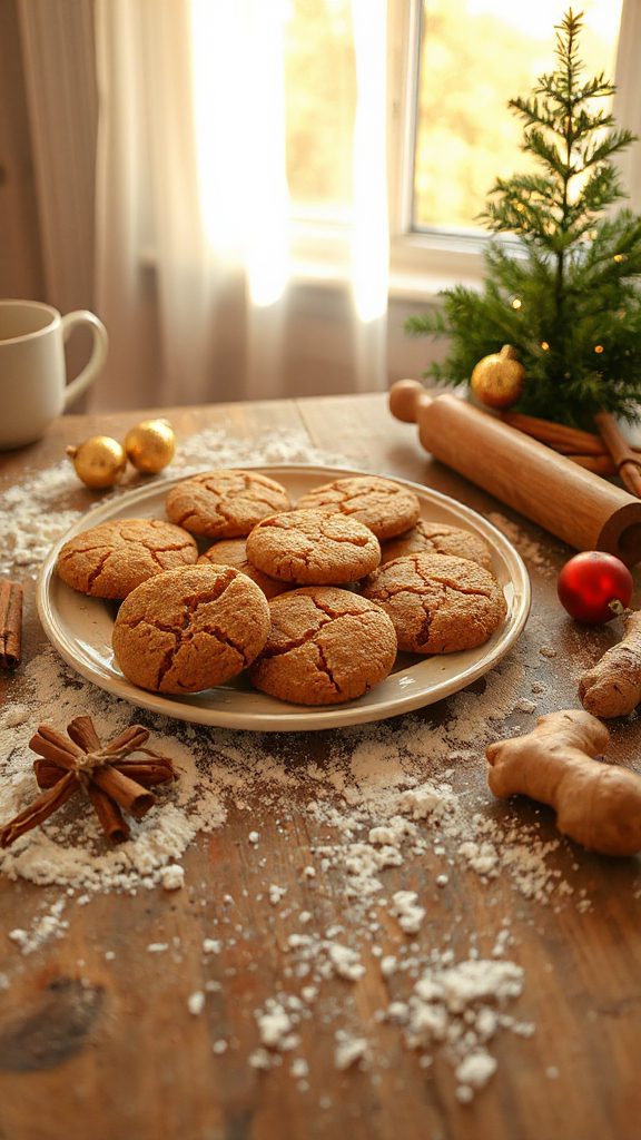 einkorn molasses cookies recipe