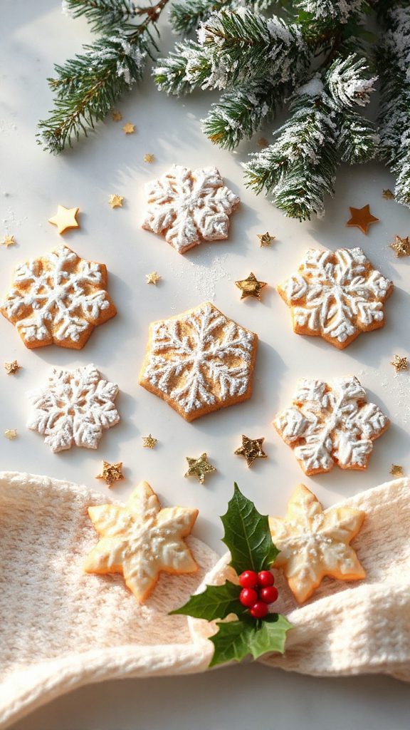 elegant snowflake cookie recipe