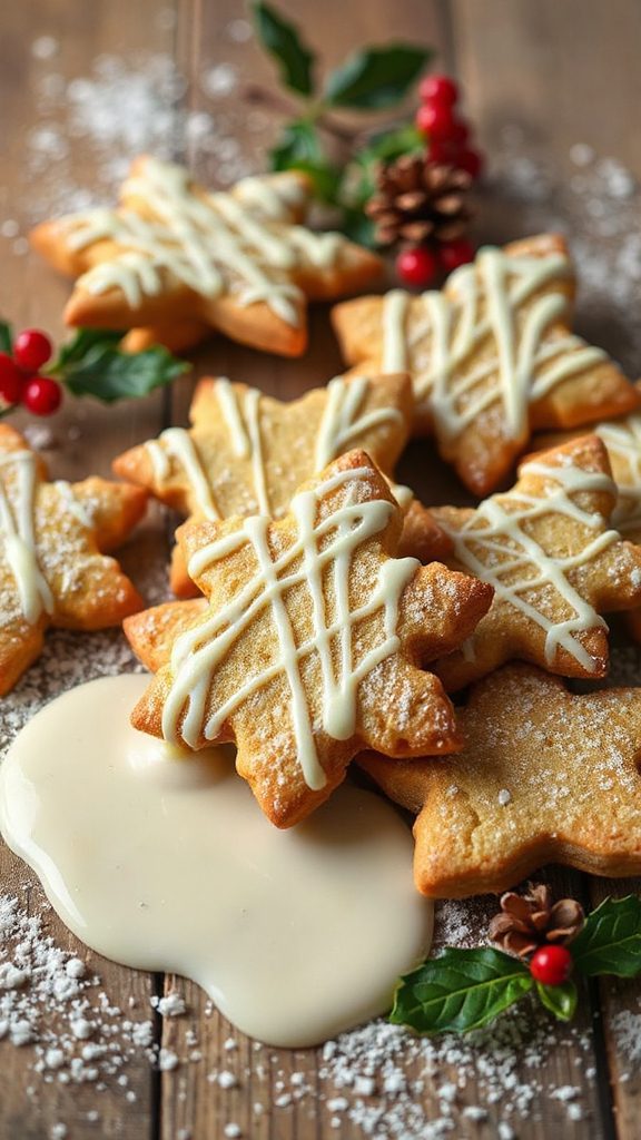 elegant white chocolate drizzle elegant white chocolate drizzle