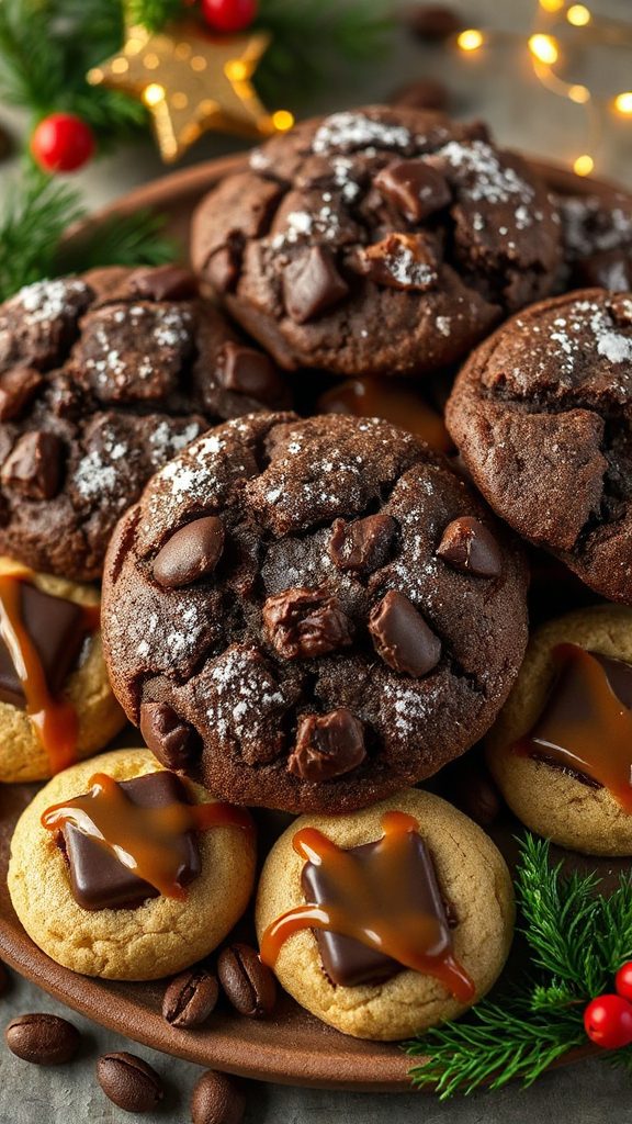 espresso caramel cookie delight