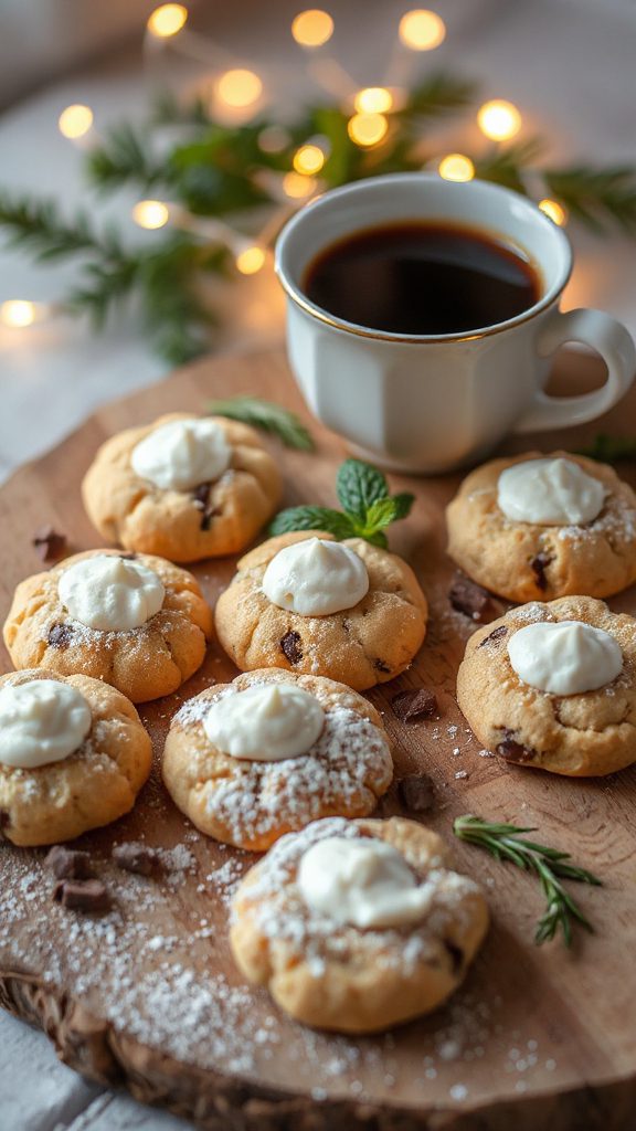 espresso flavored ricotta cookies
