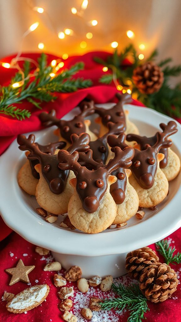 festive almond joy treats