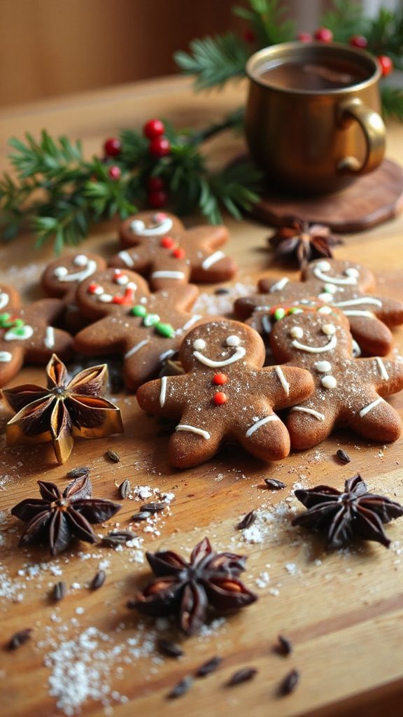 festive anise spiced gingerbread cookies festive anise spiced gingerbread cookies