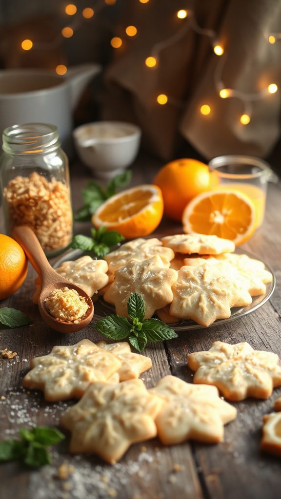 festive aromatic buttery cookies