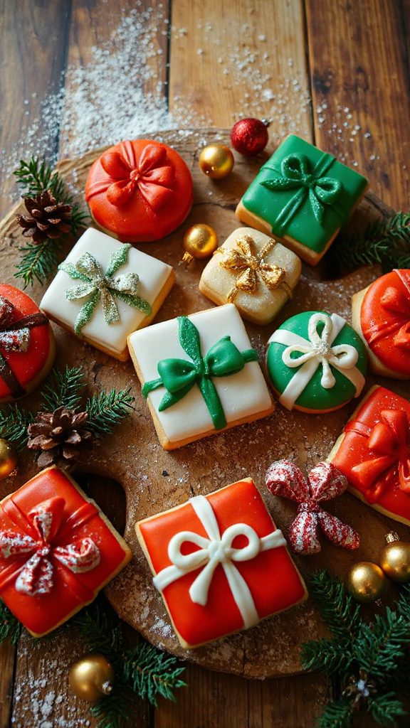 festive bow cookie recipe