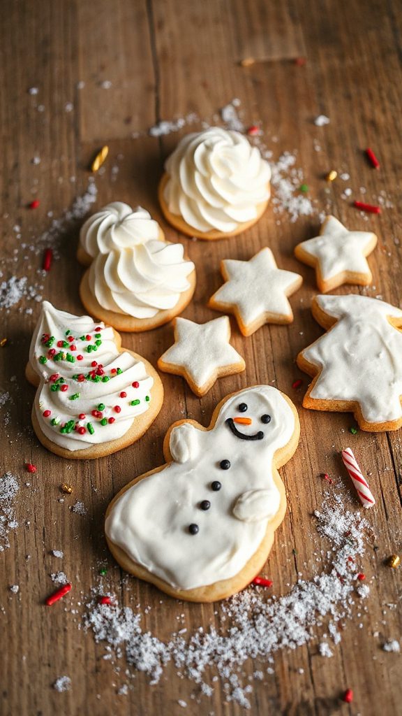 festive buttery holiday cookies