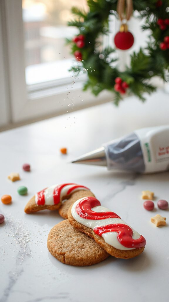 festive candy cane cookies festive candy cane cookies