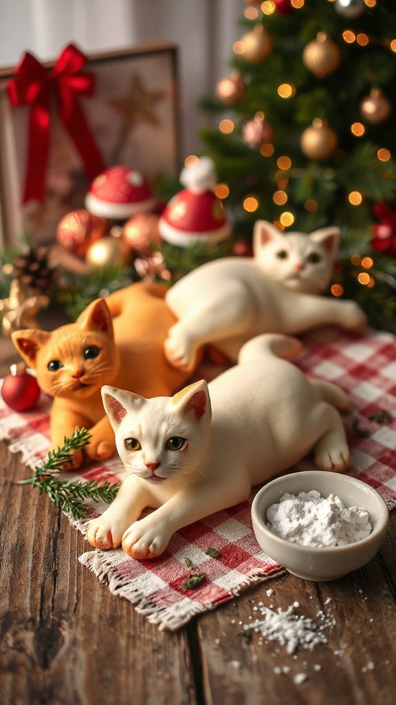 festive catnip holiday treats