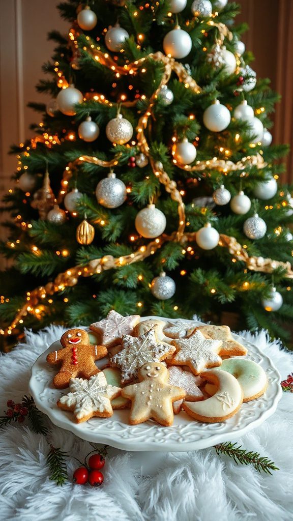 festive christmas tree cookies festive christmas tree cookies