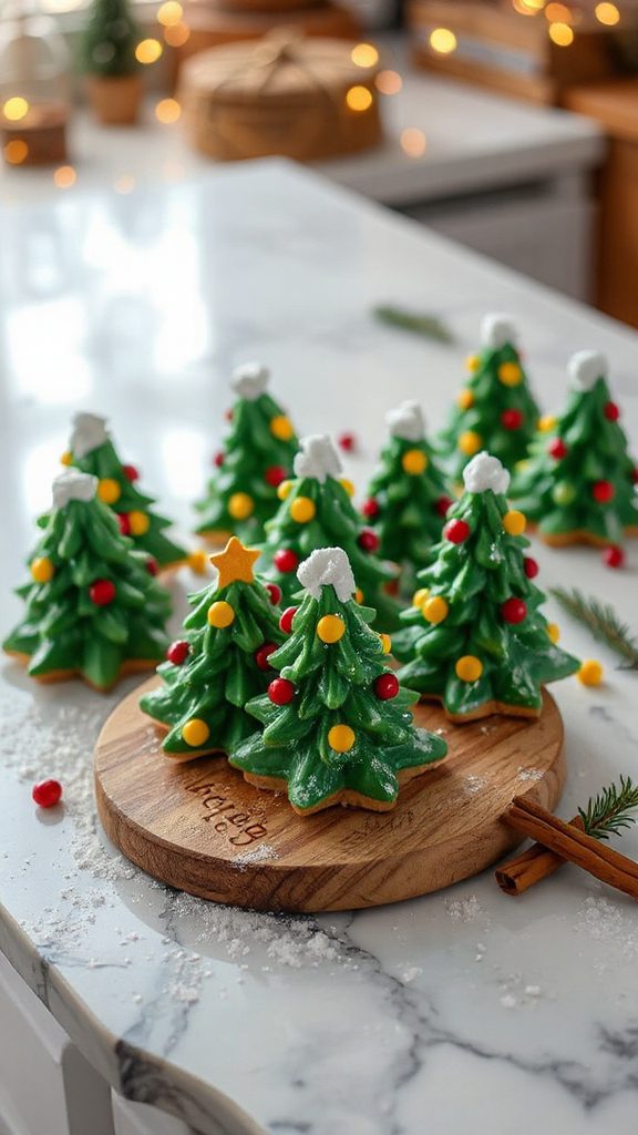 festive christmas tree cookies festive christmas tree cookies