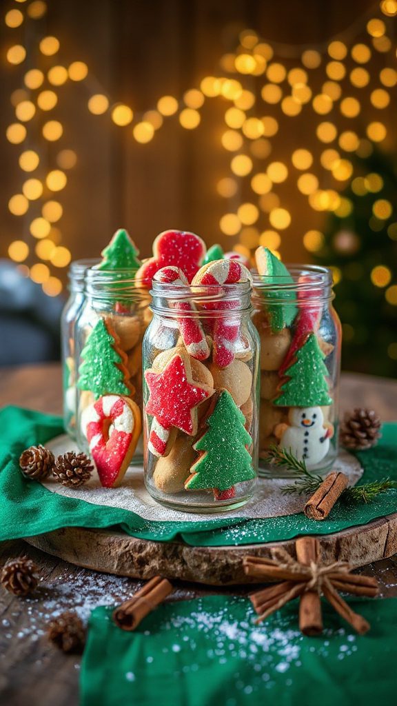 festive cookie jar gift
