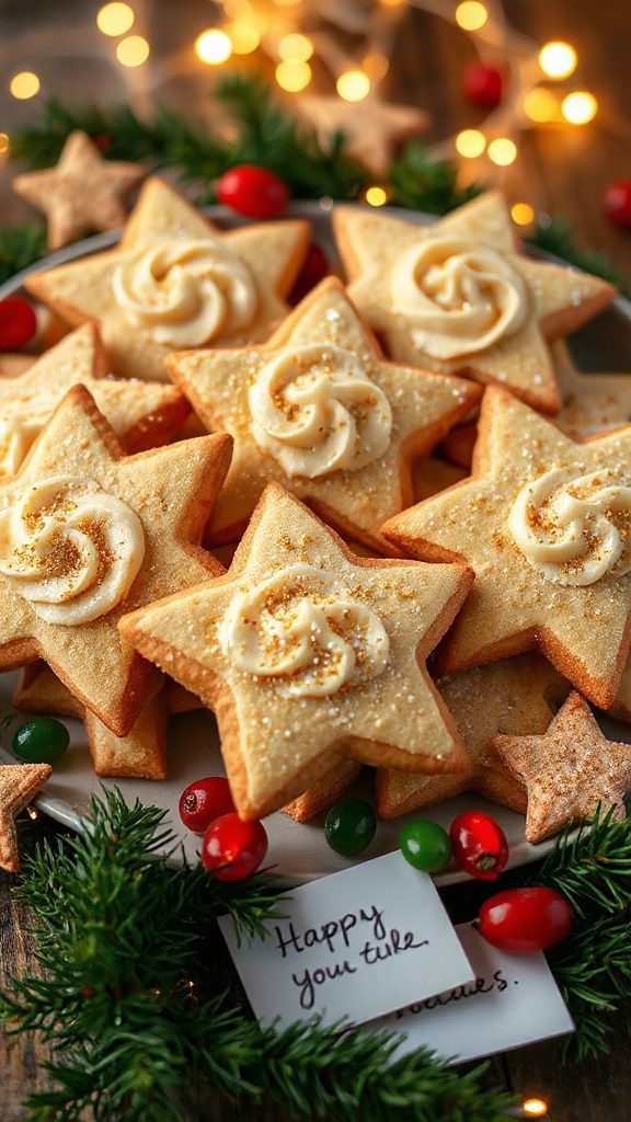 festive dairy free christmas cookies