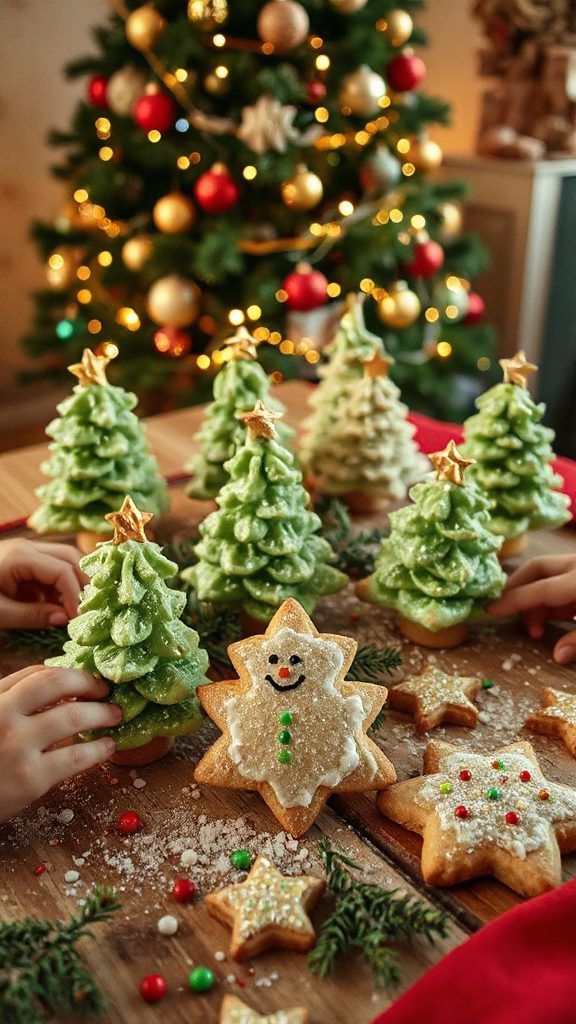 festive decorated christmas cookies festive decorated christmas cookies