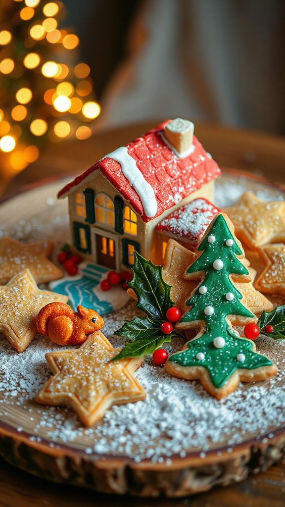 festive decorated sugar cookies festive decorated sugar cookies