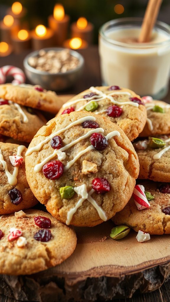 festive eggnog snickerdoodle cookies festive eggnog snickerdoodle cookies