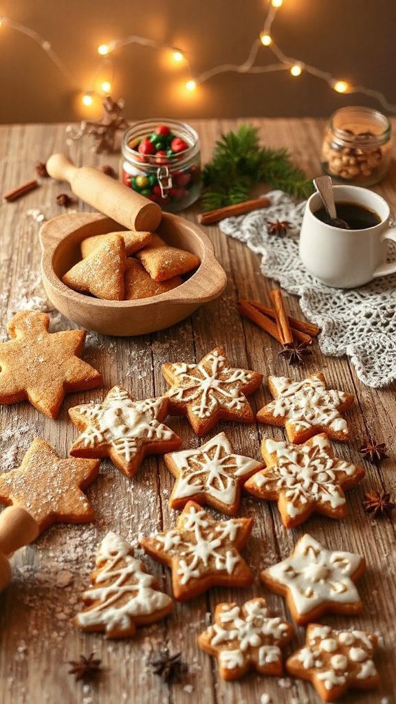 festive finnish gingerbread cookies