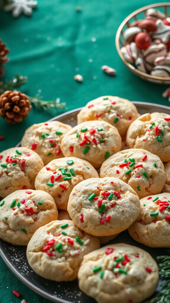 festive funfetti cookie variations